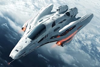 do you sci fi and spaceship design