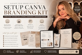 setup canva branding kit canva social media templates brand kit brand guidelines