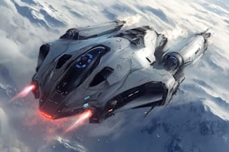 do sci fi spaceship design