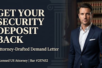 draft a powerful security deposit demand letter to your landlord