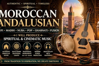 produce moroccan andalusian sufi madih nuba pop gharnati fusion music