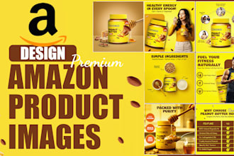 create amazon listing images design, product listing images