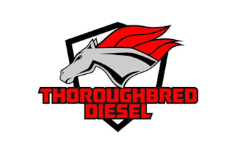 design greatest thoroughbred diesel logo