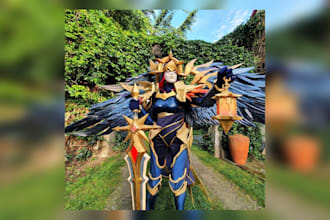 create custom cosplay armor anime props eva foam costume wearable cosplay suit