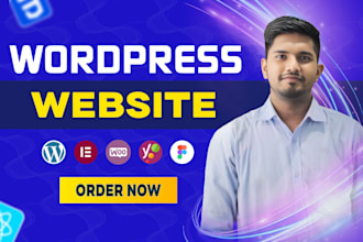 build wordpress website design, redesign, custom full stack website development