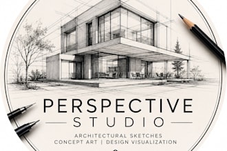 create professional perspective drawings and architectural sketches