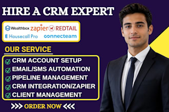 do wealthbox connecteam redtail crm automation housecall pro zapier integration