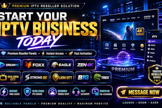 configure and activate reseller panel, trex, lion ott, strong 8k, mega ott, b1g