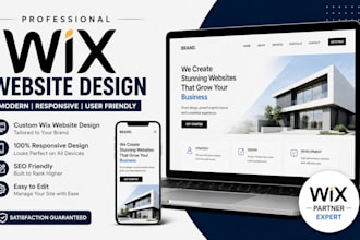 create wix design, wix website wix redesign
