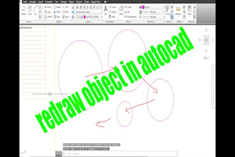 redraw revise and update architectural drawing in autocad or revit