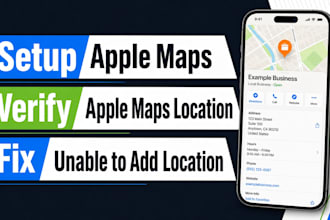 setup apple maps listing approve apple maps location fix location not showing