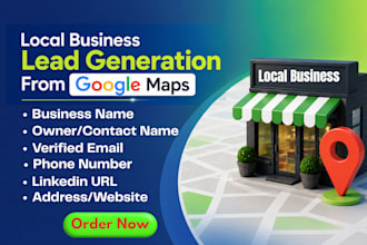 do local business lead generation from google maps