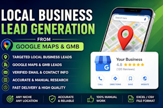 do local business lead generation from google maps