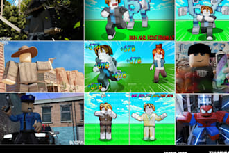 create full roblox game, adventure game, racing game, roblox vfx