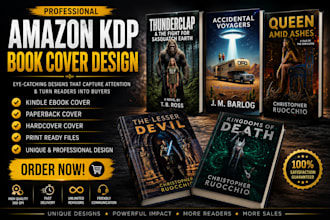 amazon kdp book cover and amazon kdp book  cover design