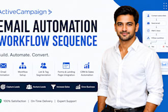 build activecampaign email automation workflow sequence