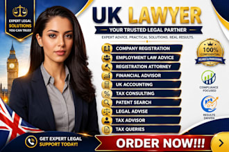 be your uk lawyer to give legal advice and uk employment law advice