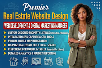 real estate website development, idx mls website redesign, realtor agent website