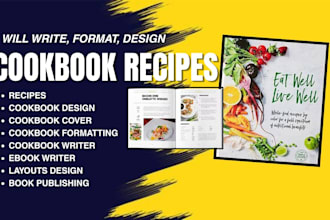 do cookbook writer cookbook design cookbook cover recipes cookbook formatting
