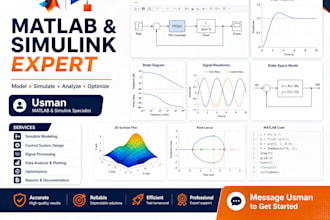 help you in control system, signal and image processing in matlab simulink