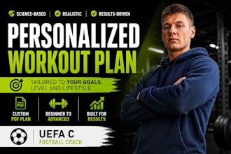 create a personalized workout plan for your goals