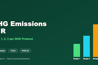 calculate scope 1, 2, 3 ghg emissions per ghg protocol using r