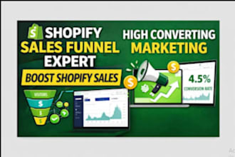 boost shopify sales, shopify marketing, shopify sales funnel, promote shopify