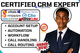 novastar openclaw window server ninjapipe crm data migration mycase clio vitals