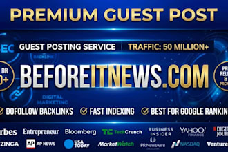 do news guest posts at beforeitsnews,com with premium seo backlinks