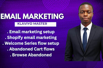 build proffessional and high converting klaviyo email marketing