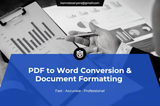 convert PDF to word and format your documents accurately