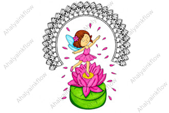 create unique mandala art and custom illustrations