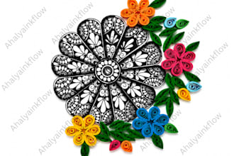 create unique mandala art and custom illustrations