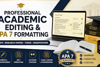 do professional academic editing in apa formatting