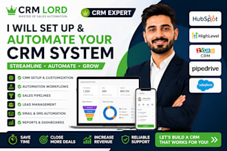 reate sales pipelines and lead management systems