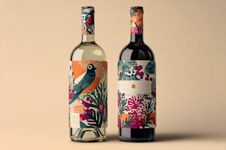 design a bold and modern packaging design