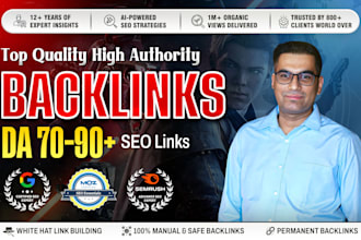 boost rankings with da 70 high authority SEO backlinks