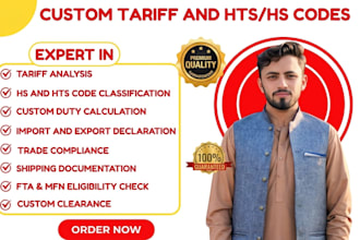 do custom tariff, trade compliance hs, hts codes, duties and tax calculation ets