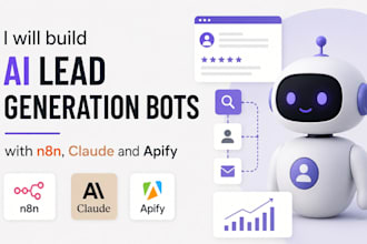 build ai lead generation bots with n8n, claude and apify