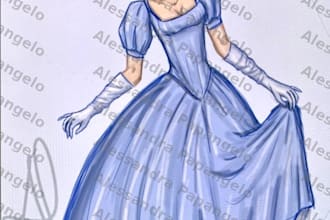 illustration of a character or animal
