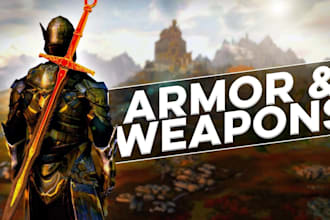 create skyrim se or fallout 4 armor, weapons with follower mods