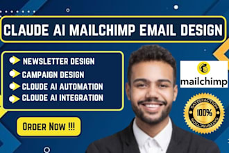 design claude mailchimp email campaign claude ai mailchimp newsletter
