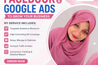 be your facebook ads and google ads expert