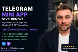 build a telegram mini app with ai chatbot integration