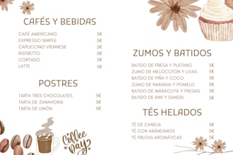 do restaurant menu design, modern food menu or digital menu