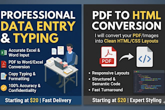 do accurate data entry, copy typing, and web research