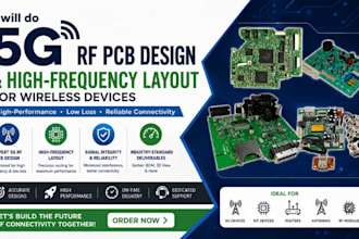 design 5g rf pcb design and high frequency layout for wireless devices
