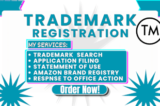 perform trademark search and trademark registration