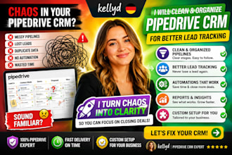 clean and organize pipedrive CRM for better lead tracking