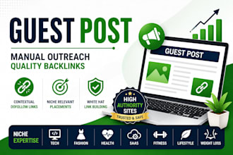 build guest post backlinks through manual outreach
